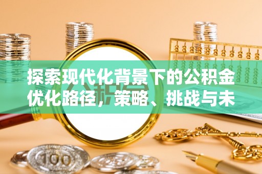 定边探索现代化背景下的公积金优化路径，策略、挑战与未来展望