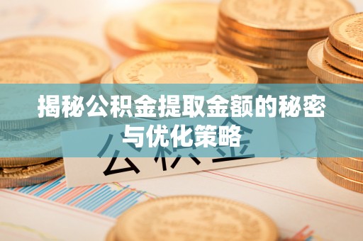 定边揭秘公积金提取金额的秘密与优化策略