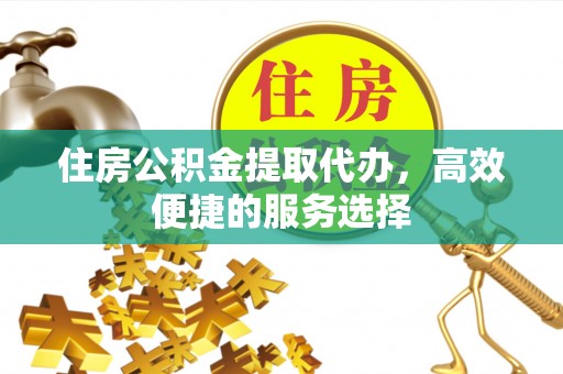 定边住房公积金提取代办，高效便捷的服务选择