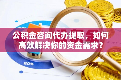 定边公积金咨询代办提取，如何高效解决你的资金需求？