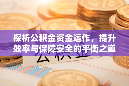 定边探析公积金资金运作，提升效率与保障安全的平衡之道